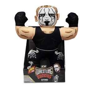 AEW 17" Sting Wrestling Buddies Stuffed Plush Interactive Toy Talks